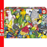 Parrots 500 Piece Jigsaw Puzzle | Educa | 19547