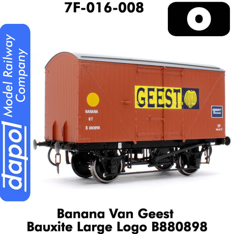 Banana Van Geest Bauxite Large Logo B880898- Wagon | Dapol | 7F-016-008