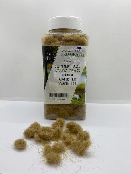  6mm Summer Haze Static Grass - 1000ml Cannister | WW Scenics | WSG6-152