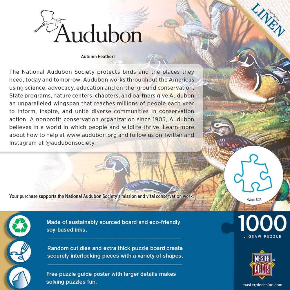 Autumn Feathers - 1000pc Puzzle | Masterpieces | 72272