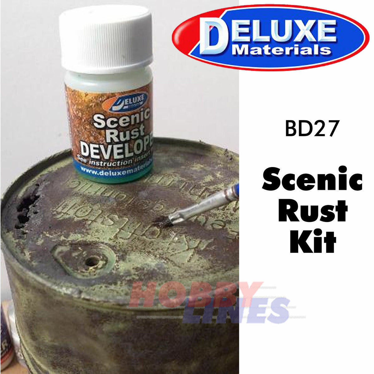 SCENIC RUST KIT 100g 3 part finish on wood plastic metal BD27 Deluxe Materials