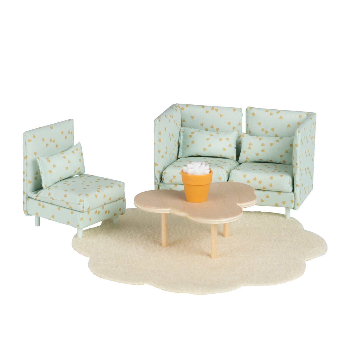 Lounge Sofa Set | Lundby | 60-2100-00
