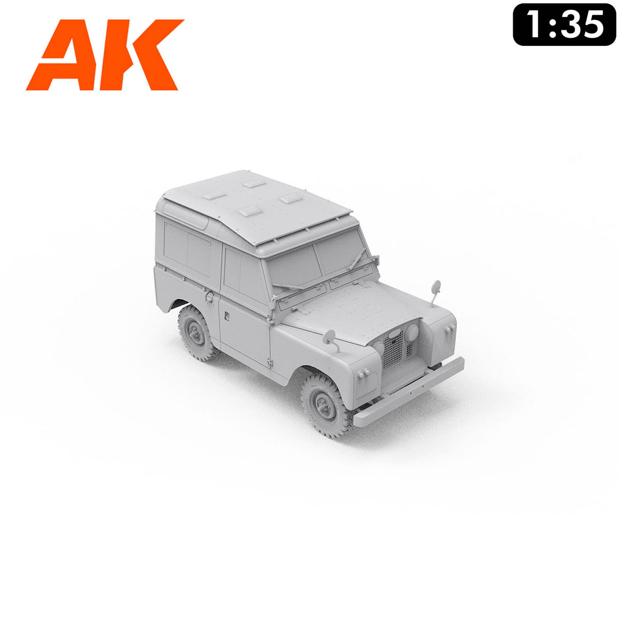 Land Rover 88 - Series IIA Station Wagon - Model Kit | AK interactive | AK35013