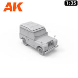 Land Rover 88 - Series IIA Station Wagon - Model Kit | AK interactive | AK35013