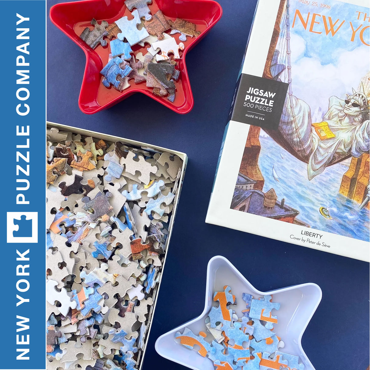 LIBERTY New York Puzzle Company 500pc