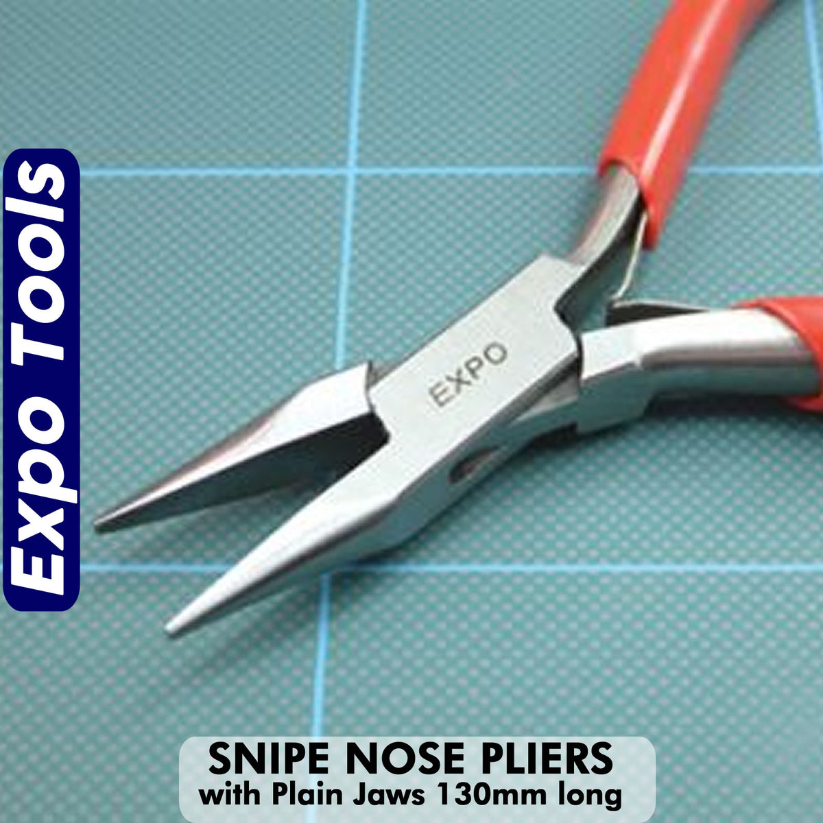 Pro Pliers BOX JOINT PLIER - SNIPE NOSE double leaf spring 75560 EXPO TOOLS