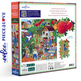 Fall Apple Picking 1000pc Puzzle | eeBoo |PZT382