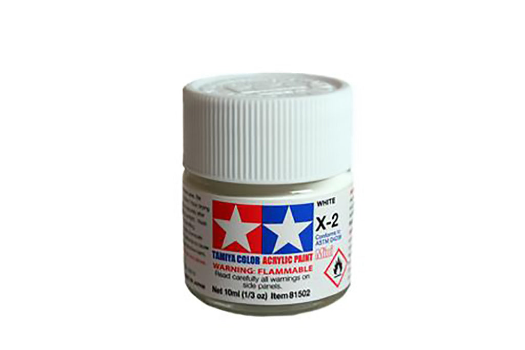 Tamiya Acrylic Mini Paint X-2 White