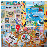 eeBoo SEABIRDS 1000 pc Square Jigsaw Puzzle Super Deluxe PZTSAB