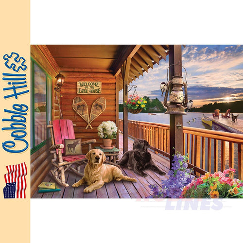 Welcome to the Lake House Cobble Hill puzzle 1000pc CH40152