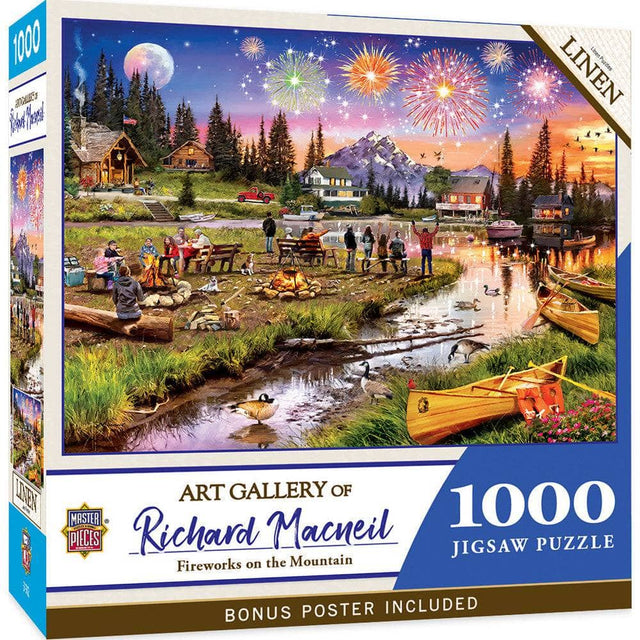Fireworks on the Mountain - 1000pc Puzzle | Masterpieces | 72270