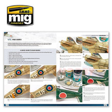 Load image into Gallery viewer, ENCYCLOPEDIA OF AIRCRAFT 4 Weathering Modelling Techniques Book Ammo by Mig Jimenez MIG6053
