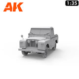 Land Rover 88 - Series IIA Crane - Tow Truck - Model Kit | AK interactive | AK35014