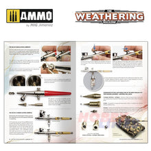 Load image into Gallery viewer, Ammo AIRBRUSH 1.0 The Weathering Magazine 36 paint guide Mig Jimenez MIG4535
