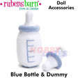 RUBENS BARN BLUE BOTTLE & DUMMY