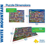Four Seasons House - 1000pc Puzzle | White Mountain | 2138pz