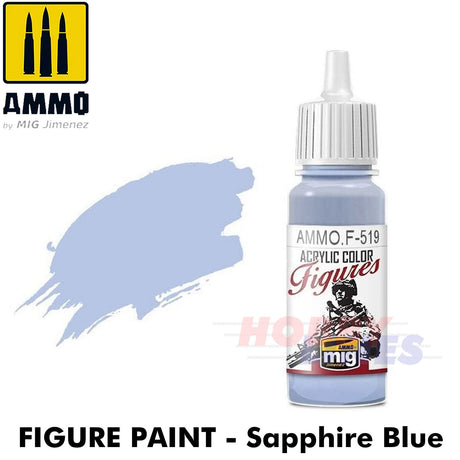 Ammo ACRYLIC COLOUR for FIGURES 17ml jar agitator ball Full Range Mig Jimenez