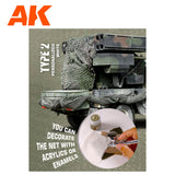 Regular Mimetic Net - Type 2 Personalized White | AK interactive | AK8063