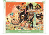 The Great Elephant - 1000pc Puzzle | New York Puzzle Company | NPZVN2618