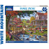 Family Picnic - 1000pc Puzzle | White Mountain | 1992pz