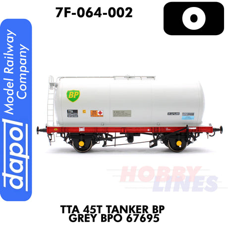 TTA 45T Tanker BP Grey BPO 67695 | Dapol | 7F-064-002