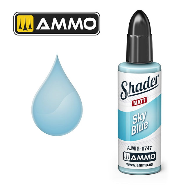 Shader - Matt - Sky Blue | Ammo by Mig Jimenez | MIG0747