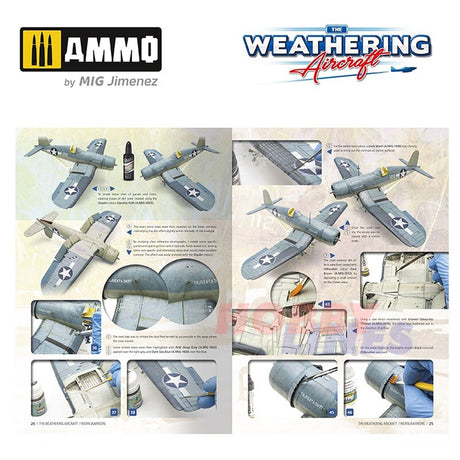 Ammo AIRCRAFT Weathering Magazine 23 WORN WARRIORS Mig Jimenez MIG5223