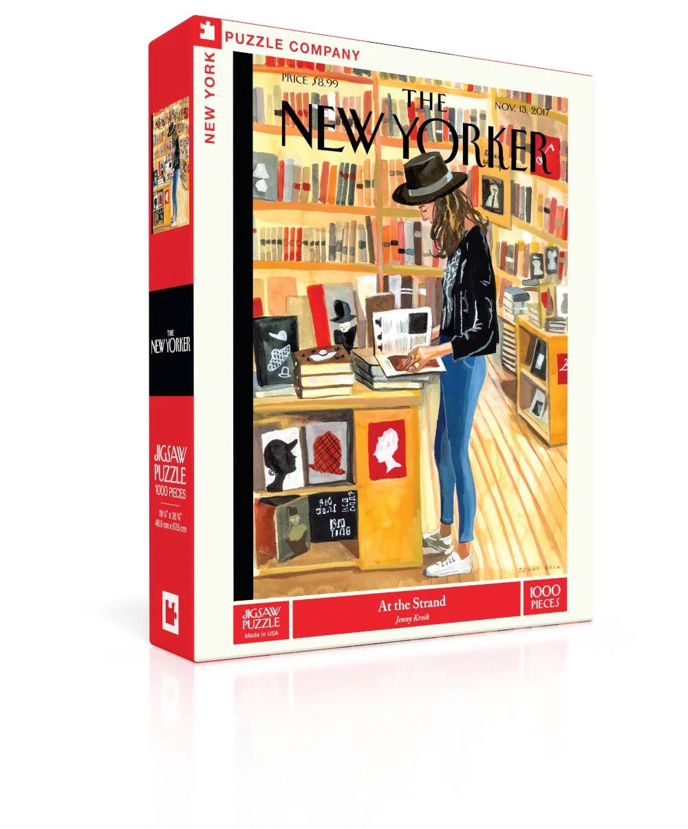 AT THE STRAND New York Puzzle Company 1000pc Jigsaw