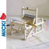 WEAVING LOOM Kit with Yarn Wooden Frame Micki Sweden 10-2234-00