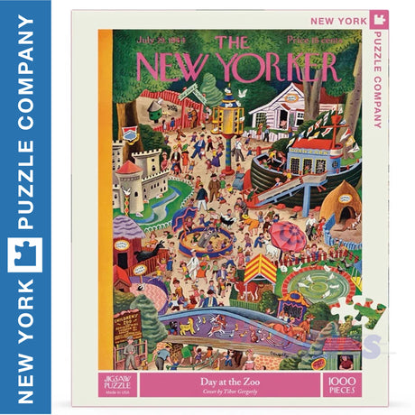 The New Yorker DAY AT THE ZOO 1000pc Jigsaw