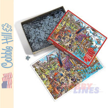 Load image into Gallery viewer, DoodleTown: Viking Voyage Cobble Hill puzzle 1000pc CH44505
