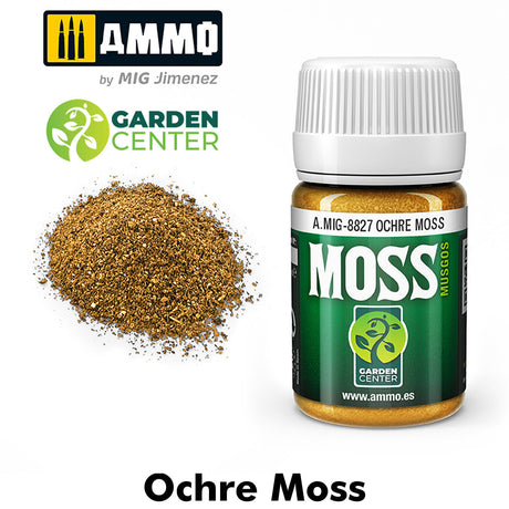 Ammo MOSS Garden Centre Texture 35ml Weathering Lichen Scenery Range Mig Jimenez