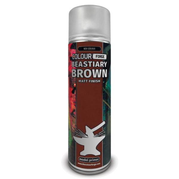 Beastiary Brown - 500ml Spray Primer | Colour Forge | TCFSPR040
