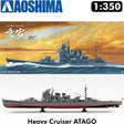 Heavy Cruiser ATAGO IJN Ironclad series 1:350 ship kit Aoshima 05405