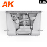 Land Rover 88 - Series IIA Station Wagon - Model Kit | AK interactive | AK35013