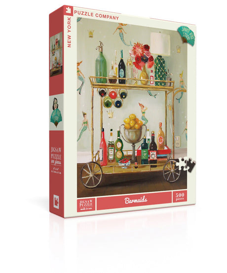 BAR MAIDS New York Puzzle Company 500pc 