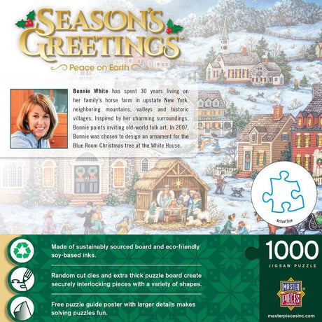 Peace on Earth - 1000pc Puzzle | Masterpieces | 72242
