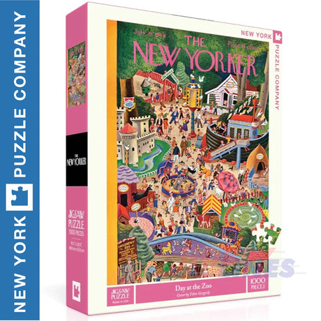 The New Yorker DAY AT THE ZOO 1000pc Jigsaw