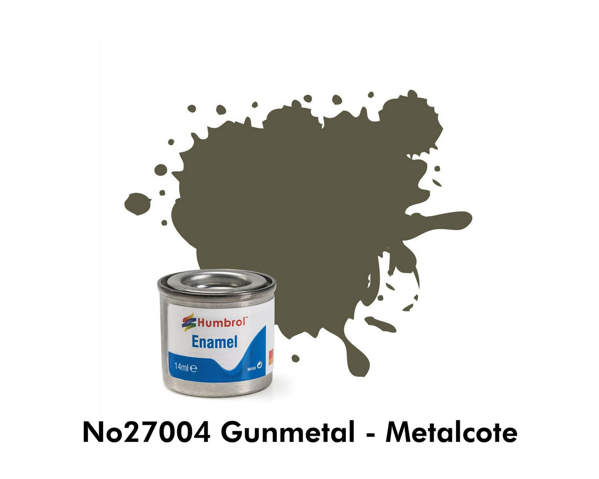 Enamel Tinlets No 27004 Gunmetal Metalcote