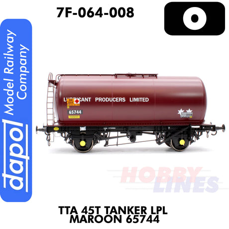 TTA 45T Tanker LPL Maroon 65744  | Dapol | 7F-064-008