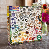 Mushroom Rainbow  1000 pc Puzzle | eeBoo | PZTMRW