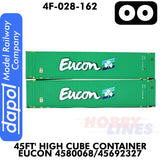 45ft Container High Cube Eucon 4580068 /  45692327 | Dapol | 4F-028-162