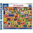 Did You Know - 1000pc Puzzle | White Mountain | 1968pz