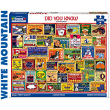 Did You Know - 1000pc Puzzle | White Mountain | 1968pz