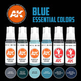 Blue Essential Colours - 3G Acrylic Paint x 6 | AK interactive | AK11618