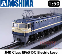 Load image into Gallery viewer, JNR Class EF65 Electric Locomotive 1;50 scale O gauge railways kit Aoshima 05342
