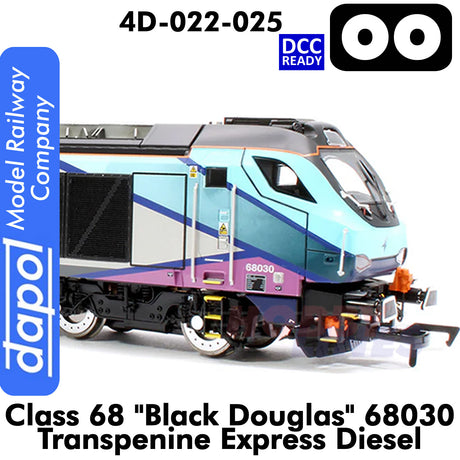Class 68 - Black Douglas 68030 Transpenine Express | Dapol | 4D-022-027