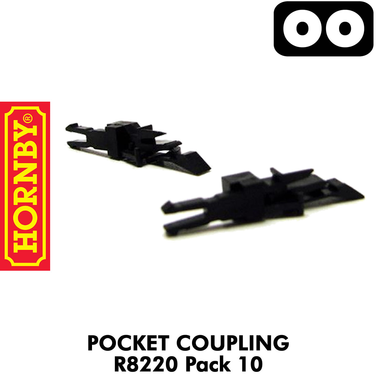 NEM POCKET COUPLINGS Locos Coaches Wagons Pack 10 | Hornby |  R8220
