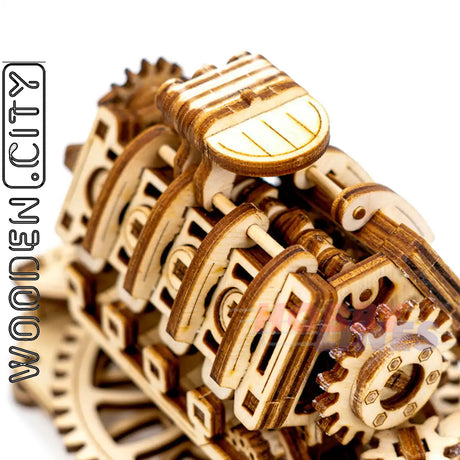 V8 Engine - 3D Puzzle | Wooden City | WR316