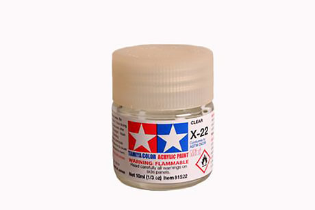 Tamiya Acrylic Mini Paint X-22 Clear